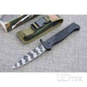 Tiger Tattoo Version Black M9 Small Size Folding Blade Knife Rescue Knife Utility Knife Outdoor Knife UDTEK00660